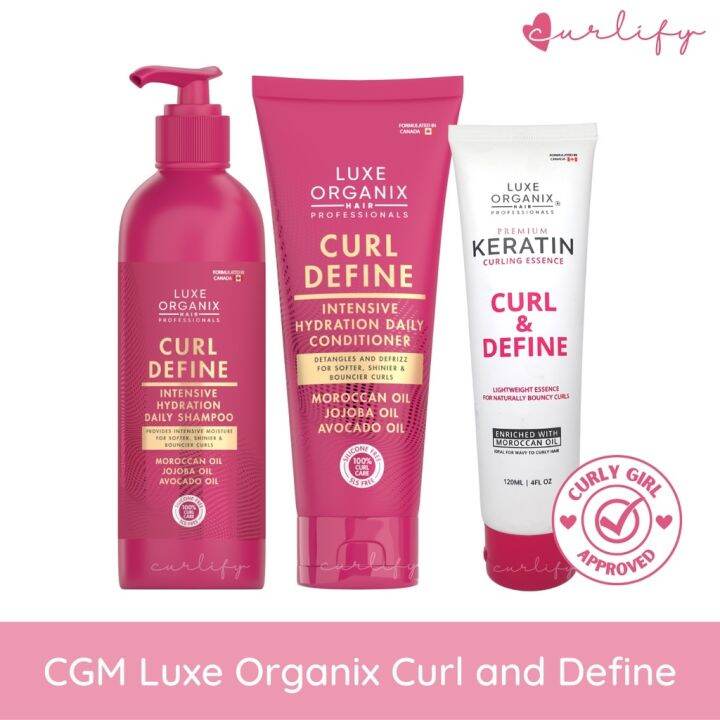 【COD】 CGM Luxe Organix Premium Keratin Curl Define Curling Essence