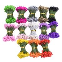 【CC】 130/260 3mm Artificial Heads Stamen Fake Berries Wedding Scrapbook Accessories