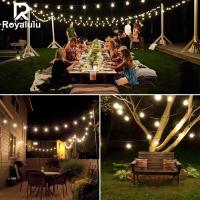 2021New 2050 LEDS Crystal Ball 5M7M10M Solar Lamp Power LED String Fairy Lights Solar Garlands Garden Christmas Decor For Outdoor