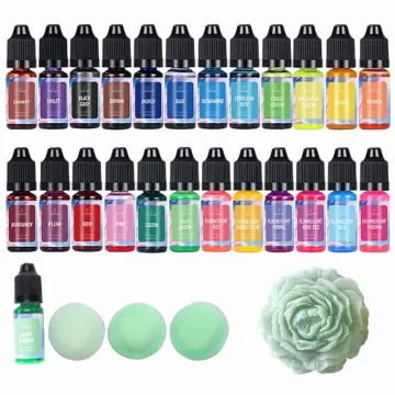 18 Colors 10ML/bottle Highly Concentrated Candle Liquid Dye DIY