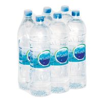 [พร้อมส่ง!!!] คริสตัล น้ำดื่ม ขนาด 1500 มล. แพ็ค 6 ขวดCrystal Drinking Water 1500 ml x 6 Bottles