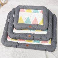 {pets baby} Breathable Anti-SlipPet DogBed สำหรับ DogsCatSilk Mat Nest Kennel ที่นอนเบาะ PadPet Supply