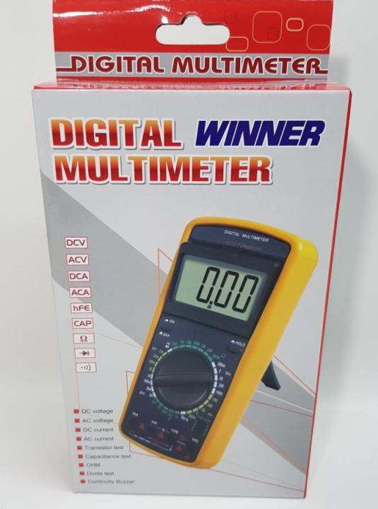 WINNER DT9205A ( LAYAR GERAK ) DIGITAL MULTIMETER JUMBO / MULTITESTER