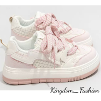 Kingdom_Fashion ยอดนิยม รองเท้าผู้หญิง รองเท้าผ้าใบ รองเท้าสุขภาพ รองเท้าแฟชั่น 36Z230908