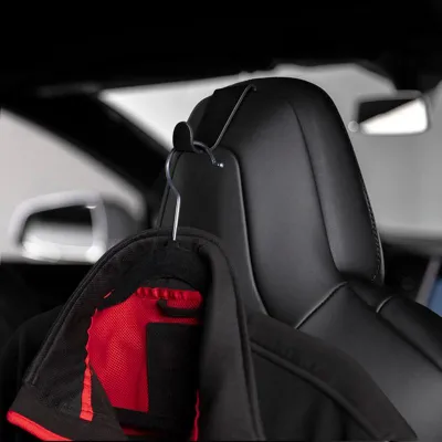 Durable Aluminum Coat Hook Seat Headrest Clothes Hanger Seatback Suit Holder for Tesla Model S X Auto Interior Accessories New  Gauges