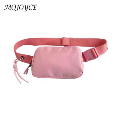 Women Messenger Bags Waterproof Sports Waist Bag Oxford Fashion Casual Solid Color Portable Simple Adjustable Strap for Travel 【MAY】