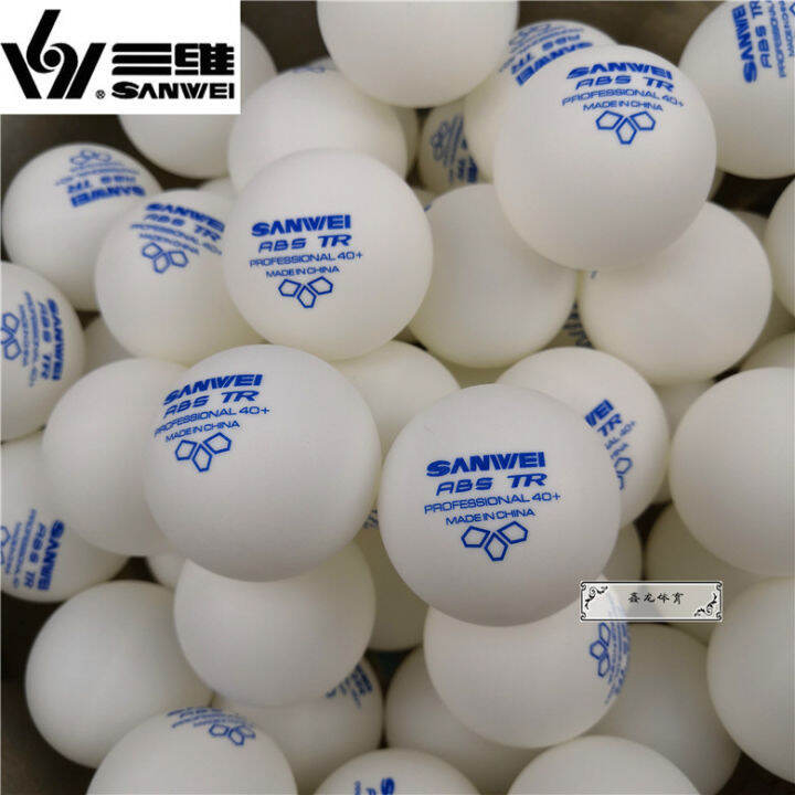 3D TR SANWEI Table Tennis 40+sewn ABS Samsung Table Tennis 100 balls