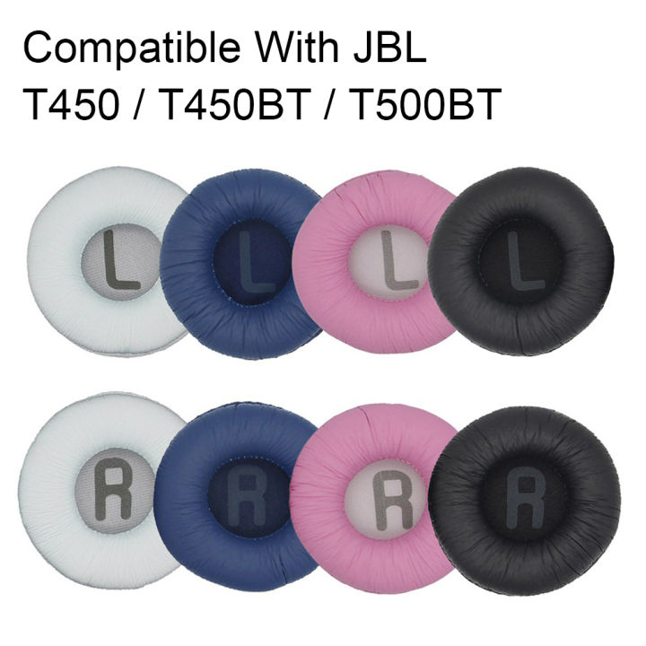 ที่ครอบหูทดแทน1คู่เข้ากันได้กับการปรับแต่ง-jbl-450-450bt-700bt-500bt-700btnc-710bt-750bt-760btnc-ที่ครอบหูฟองน้ำเบาะแผ่นรองหูฟัง