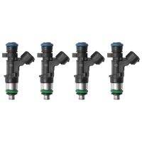 4Pcs Fuel Injector Nozzle Parts Component for Altima 2007-2013 Rogue Sentra 2008-2014 2.5L L4 16600-JA000 16600-JA00B 0280158130