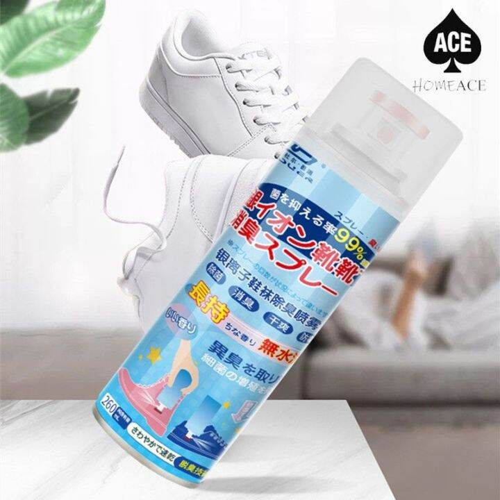 HomeAce 260ml Shoe Deodorizer Spray Safe Foot Spray Deodorant