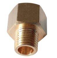 BSP-NPT Adapter 1/4 Male NPT to 1/4 Female BSP Brass Pipe Fitting 1/4PT 3/8PT /1/2PT 1/8PT