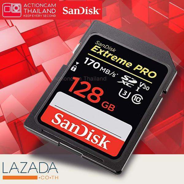 sandisk-sd-card-รุ่นใหม่-extreme-pro-128gb-sdxc-speed-อ่าน170mb-s-เขียน-90mb-s-sdsdxxy-128g-gn4in-memory-เมมโมรี่การ์ด-เอสดี-แซนดิส-สำหรับ-กล้องถ่ายรูป-ถ่ายภาพ-dslr-mirrorles-มิลเล