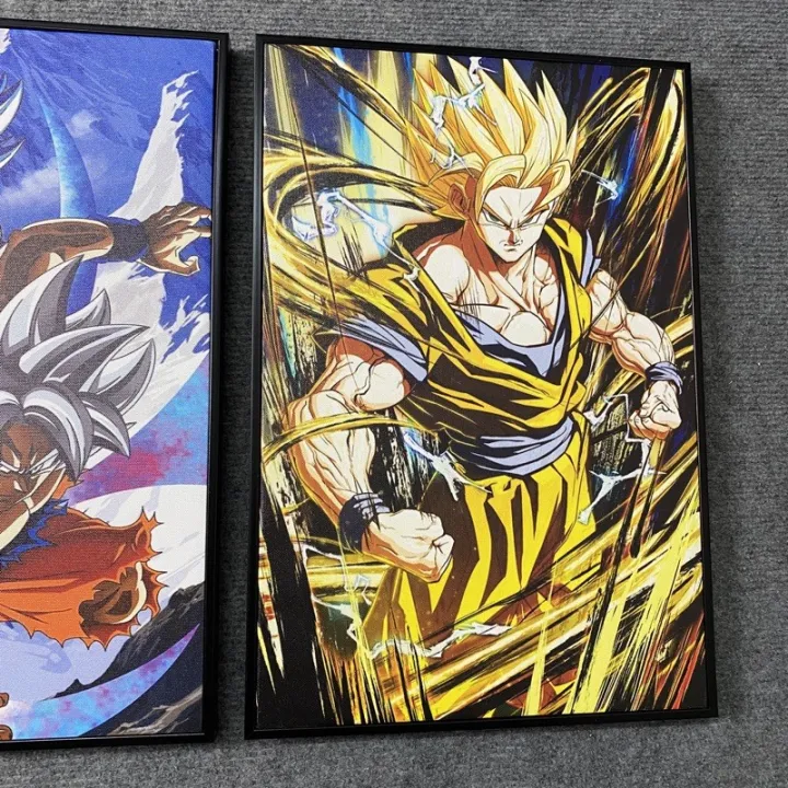 Tranh Songoku Bảy Viên Ngọc Rồng Dùng Treo Tường Trang Trí Nhà Cửa | Tranh Songoku Bảy Viên Ngọc Rồng Dùng Treo Tường Trang Trí Nhà Cửa |