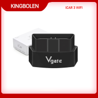 Vgate ICar 3เครื่องอ่านโค้ด Elm327 V2.1เครื่องวินิจฉัย WIFI สนับสนุน OBD2โปรโตคอลรถยนต์ Elm 327 V2.1 WIFI ICar3สำหรับ IOS/Android