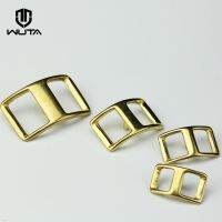 WUTA Brass Conway Harness Buckle Horse Bridle Tack Belt Biker nail buckle DIY Leather Suitable For Quick Connect(Pack Of 2/5pcs)