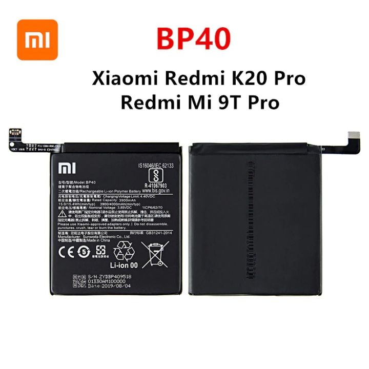 xiao-mi-ต้นฉบับ100-bp40-4000mah-แบตเตอรี่สำหรับ-xiaomi-redmi-k20-pro-mi-9t-pro-bp40โทรศัพท์แบตเตอรี่ทดแทน-เครื่องมือ