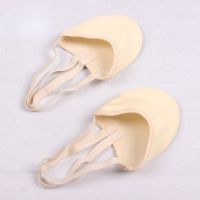 Competition Soft Sole Shoes Protect Elastic Skin Color dance shoes Rhythmic Gymnastic Shoes Soft Half Socks Knitted Professional