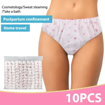 Fashion Set Of 10PCS Disposable Absorbent Maternity Panties @ Best