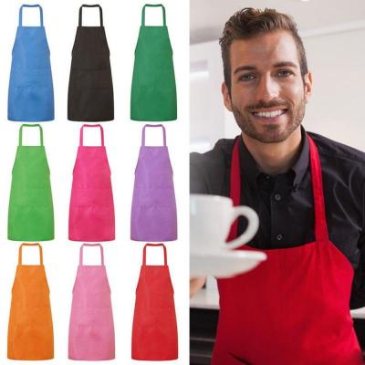 Hand-Wiping Apron Waterproof Anti-Oil Nordic Fashion Knife and Fork Sleeveless Kitchen Gown Mens and Womens Home Work Cloths Aprons