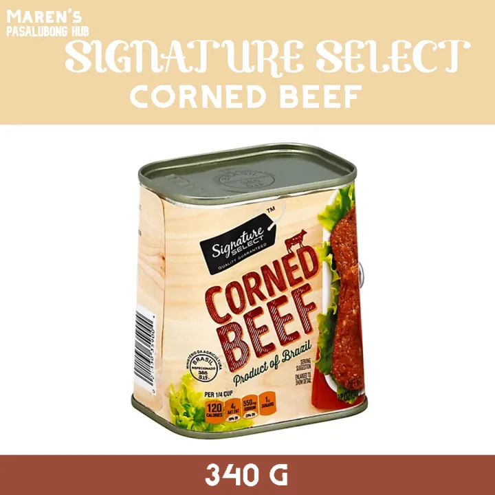 Signature select premium corned beef 340g Lazada PH