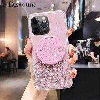 เคสโทรศัพท์ใหม่สำหรับ Redmi 12 Cover Sparkling Star Moon ซิลิโคนนิ่มกระจกโปร่งใสกันตกสำหรับ Mi Redmi 12