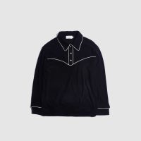 Madmatter - Long-Sleeve Western Terry Polo