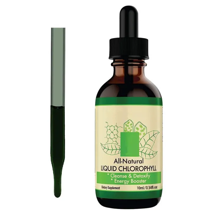 Chlorophyll Liquid Drops AllNatural Concentrate Energy Booster