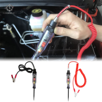 Shockley Automotive Circuit Tester Premium 6-24V Test Light With Extended Spring Test Leads &amp; Sharp Piercing Probe Circuit เครื่องทดสอบแรงดันไฟฟ้า