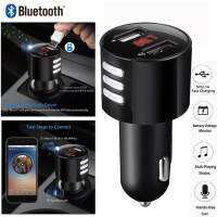 รถชุดแฮนด์ฟรี Bluetooth รถวิทยุส่งสัญญาณ FM ที่ชาร์จหัวแปลงยูเอสบี Mp3 ผู้เล่น