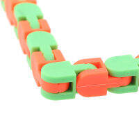 Vvph Wacky Track Snap and Click Toys Kids Autism Snake Puzzles Classic Sensory Toy Fad