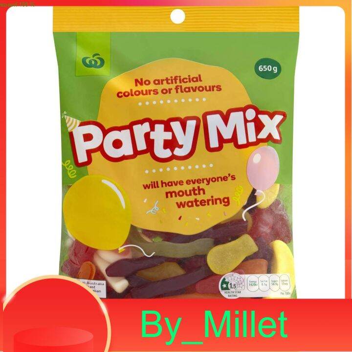 Party Mix Candies Woolworths 650 G. Lazada.co.th