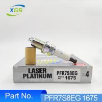 4PCS PFR7S8EG 1675 Laser Iridium Spark Plug For VW Golf Eos Jetta Audi A1 A3 A4 A5 A6 Q5 R8 S5 Passat Tiguan 1.8/2.0T PFR7S8EG