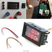 DC 0-100V 10A Dual LED Digital Voltmeter Ammeter Voltage AMP Power Car