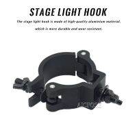 black LED Par Light Hook Aluminum Alloy Light Clip Professional Stage Equipment DJ Club Accessories Suitable For Pipe Diameter 48-51Mm