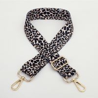 Leopard Long Shoulder Bag Strap Adjustable Belt Crossbody Strap for Bag Womens Bag Accessories