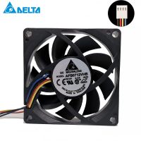 for delta AFB0712VHB 7015 70mm x 70mm x 15mm DC Brushless PWM mute Cooler Cooling Fan 12V 0.15A 4Wire 4Pin Connector