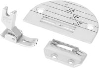 ชุดอุปกรณ์จักรเย็บผ้าและอุปกรณ์เสริมสำหรับงานอุตสาหกรรม3ชิ้น