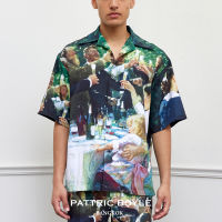 PATTRICBOYLE / AFP / AFTER PARTY PRINT SHIRT WITH HAND PAINT   เสื้อเชิ๊ต พิมพ์ลาย แต่ง สีสกรีน  / AFP01201PR 01