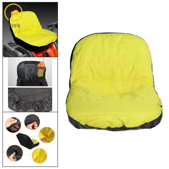 Perfk Lawn Mower Tractor Seat Cover Mower Seat Cover for Lawn Mower
