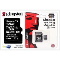 Kingston Memory Card Micro SD SDHC 32 GB Class 10 คิงส์ตัน เมมโมรี่การ์ด 32 GBส่งเร็วทันใจ Kerry Express