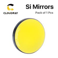 Cloudray High Quality Si Reflective Mirror D19.05 20 25 30 38.1mm Coated Gold for CO2 Laser Engraving Cutting Machine