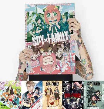 Poster Adesivo Anime Spy x Family 2 - Cogumelo Corp - Pôster