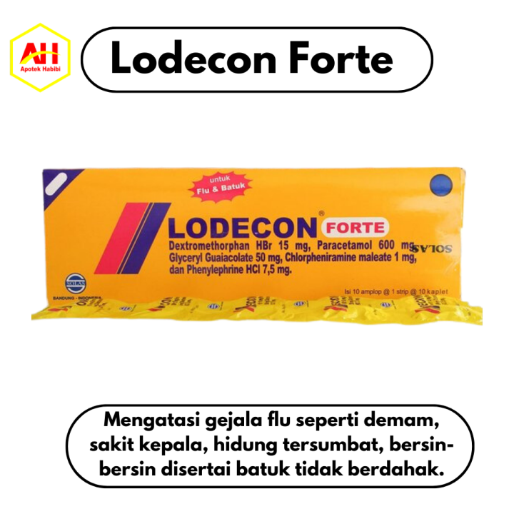 Lodecon Forte Kaplet | Lazada Indonesia