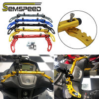 SEMSPEED 22มม.มือจับรถจักรยานยนต์จับคานStable BalanceตัวยึดสำหรับYamaha MT-01 MT-03 MT-07 FZ07 MT-09 XSR900 XSR700 TRACER FZ09 MT-10 MT-15