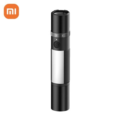 Xiaomi Mijia ไฟฉาย LED อเนกประสงค์ ซูมได้ สว่างพิเศษ เบรกเกอร์หน้าต่าง เครื่องตัดเข็มขัดนิรภัย ไฟฉุกเฉิน สําหรับรถยนต์