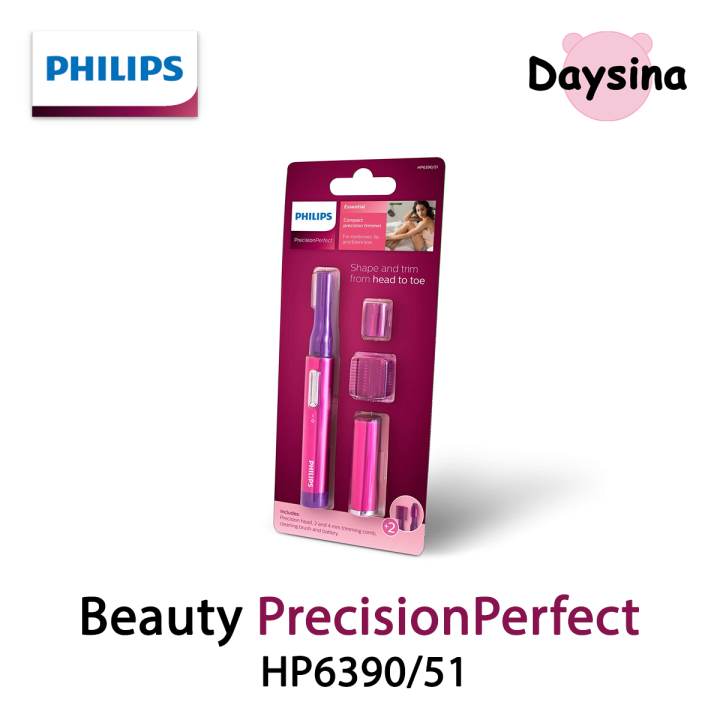 Philips PrecisionPerfect HP6390/51, compact Precision Trimmer for Women ...