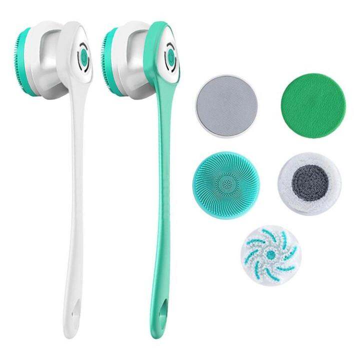 Electric Body Scrubber Shower Brush Cleansing Scrubber Electric Facial