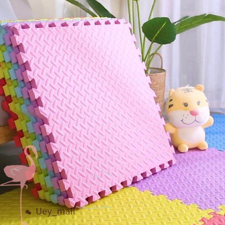 Puzzle Mat Big Size 4 in 1(4Pcs) 60cmⅹ60cm Leaf Design baby kids play mat Lazada PH