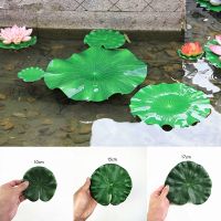 【YD】 1pc Artificial Floating Foam Leaves Ornaments Pond Pool Performance Props