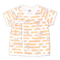 ENFANT BASIC เสื้อป้ายอุ่นอกแขนสั้น  ลายCat Size 70